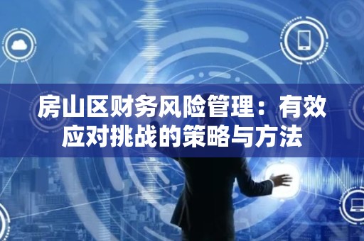 房山区财务风险管理：有效应对挑战的策略与方法