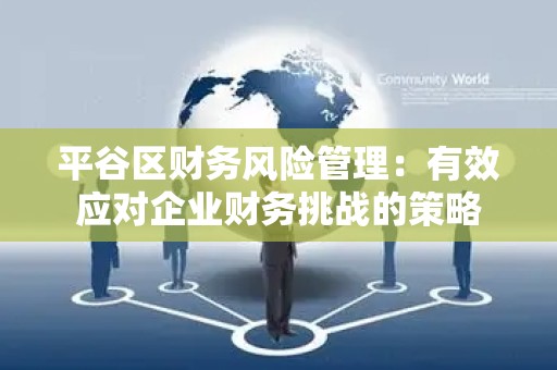 平谷区财务风险管理：有效应对企业财务挑战的策略