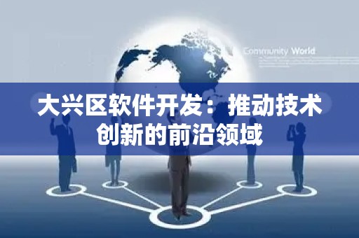 大兴区软件开发：推动技术创新的前沿领域