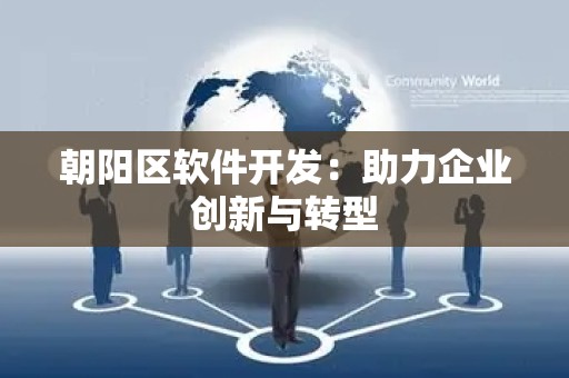 朝阳区软件开发：助力企业创新与转型