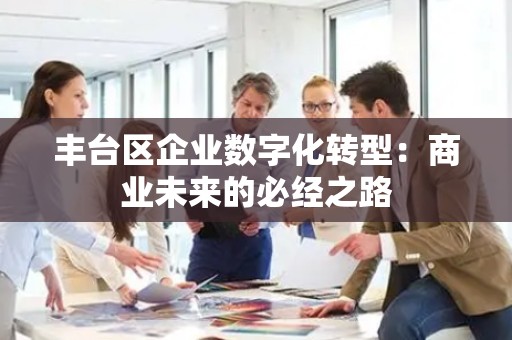 丰台区企业数字化转型：商业未来的必经之路