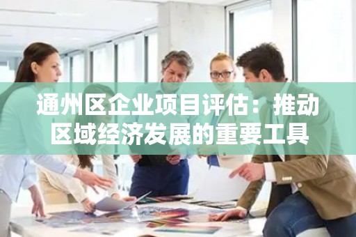 通州区企业项目评估：推动区域经济发展的重要工具
