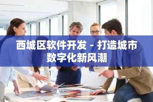 西城区软件开发 - 打造城市数字化新风潮