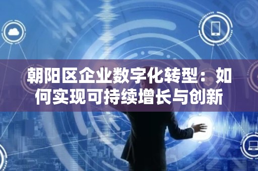 朝阳区企业数字化转型：如何实现可持续增长与创新