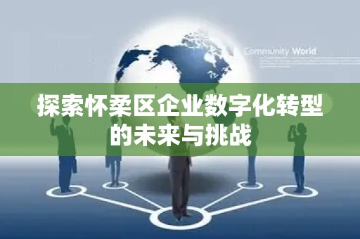 探索怀柔区企业数字化转型的未来与挑战