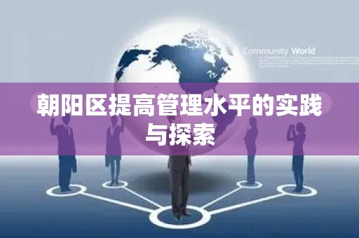 朝阳区提高管理水平的实践与探索