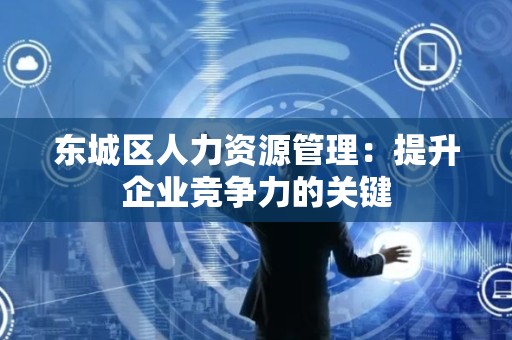 平谷区人力资源管理：提升企业竞争力的关键