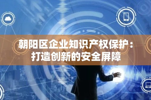 朝阳区企业知识产权保护：打造创新的安全屏障