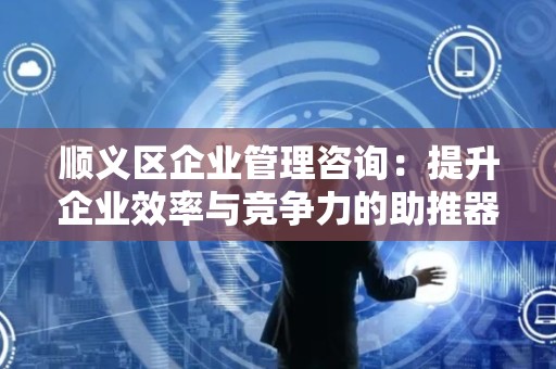 顺义区企业管理咨询：提升企业效率与竞争力的助推器