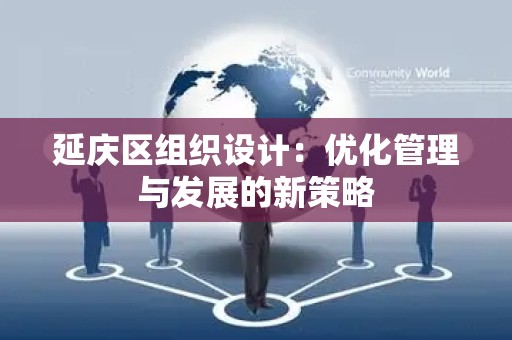 延庆区组织设计：优化管理与发展的新策略
