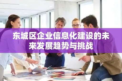 平谷区企业信息化建设的未来发展趋势与挑战