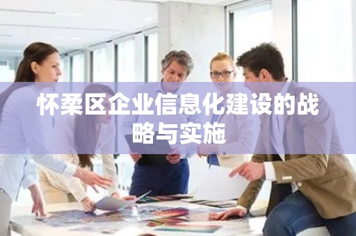怀柔区企业信息化建设的战略与实施