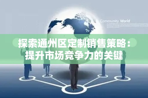 探索通州区定制销售策略：提升市场竞争力的关键