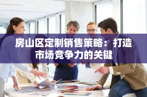 房山区定制销售策略：打造市场竞争力的关键