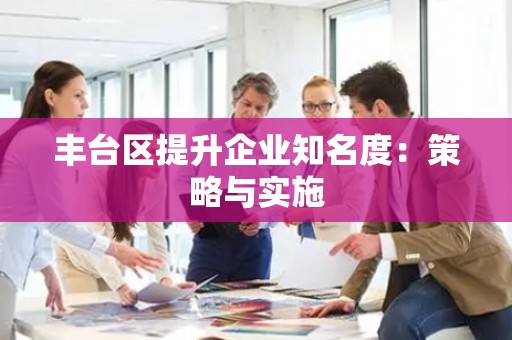 丰台区提升企业知名度：策略与实施