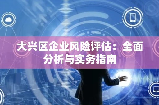大兴区企业风险评估：全面分析与实务指南